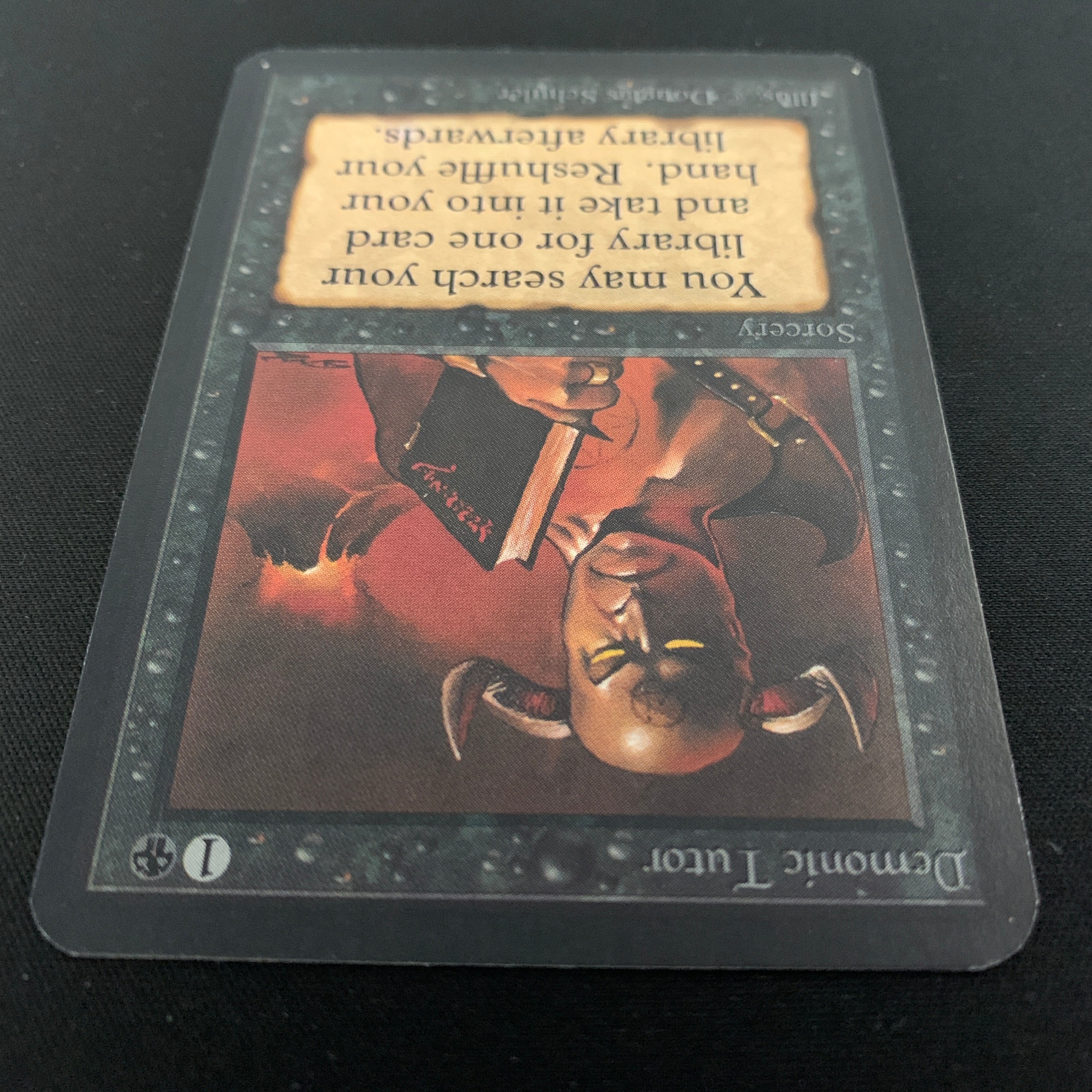 MTG Singles - Demonic Tutor - Alpha - 