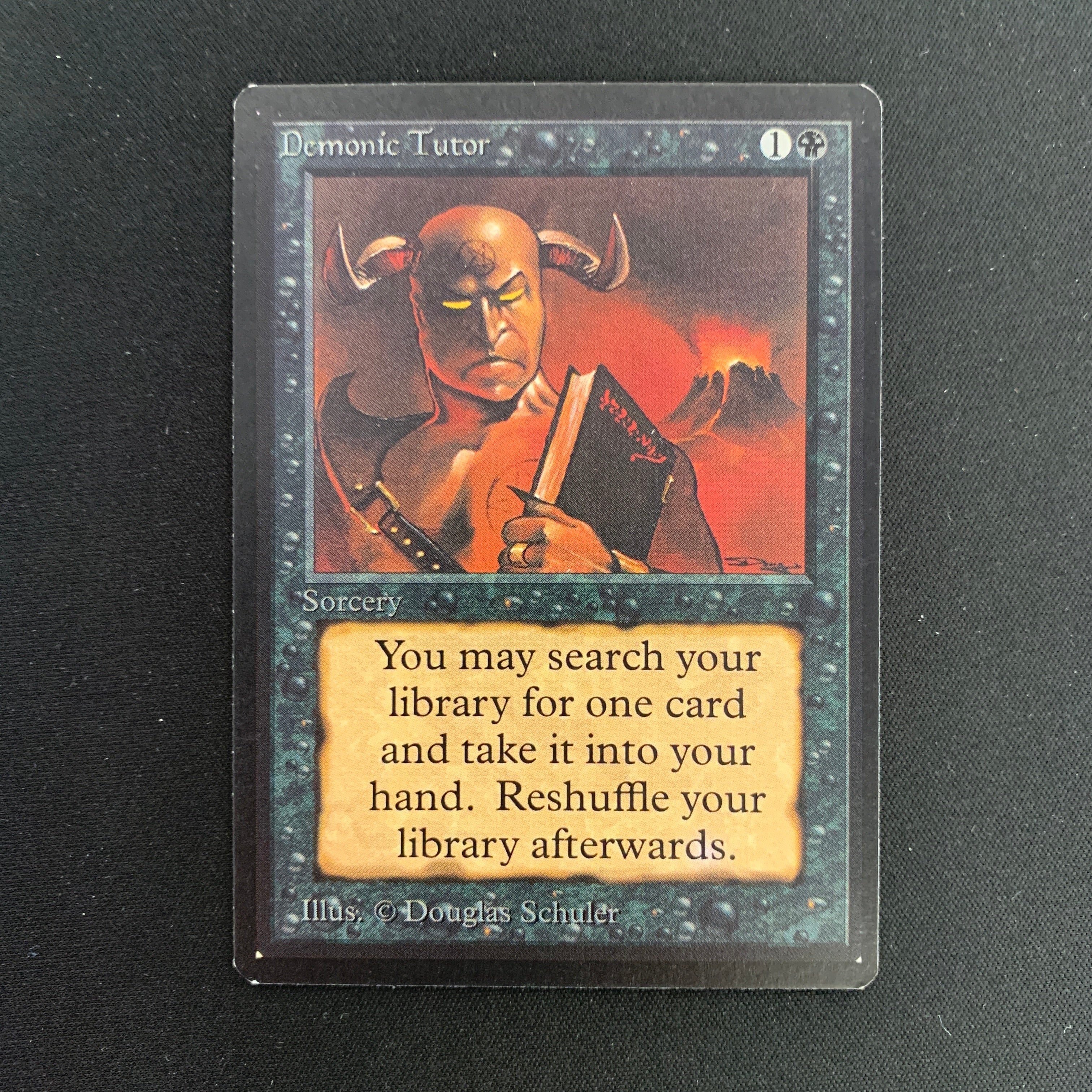 MTG Singles - Demonic Tutor - Beta - 