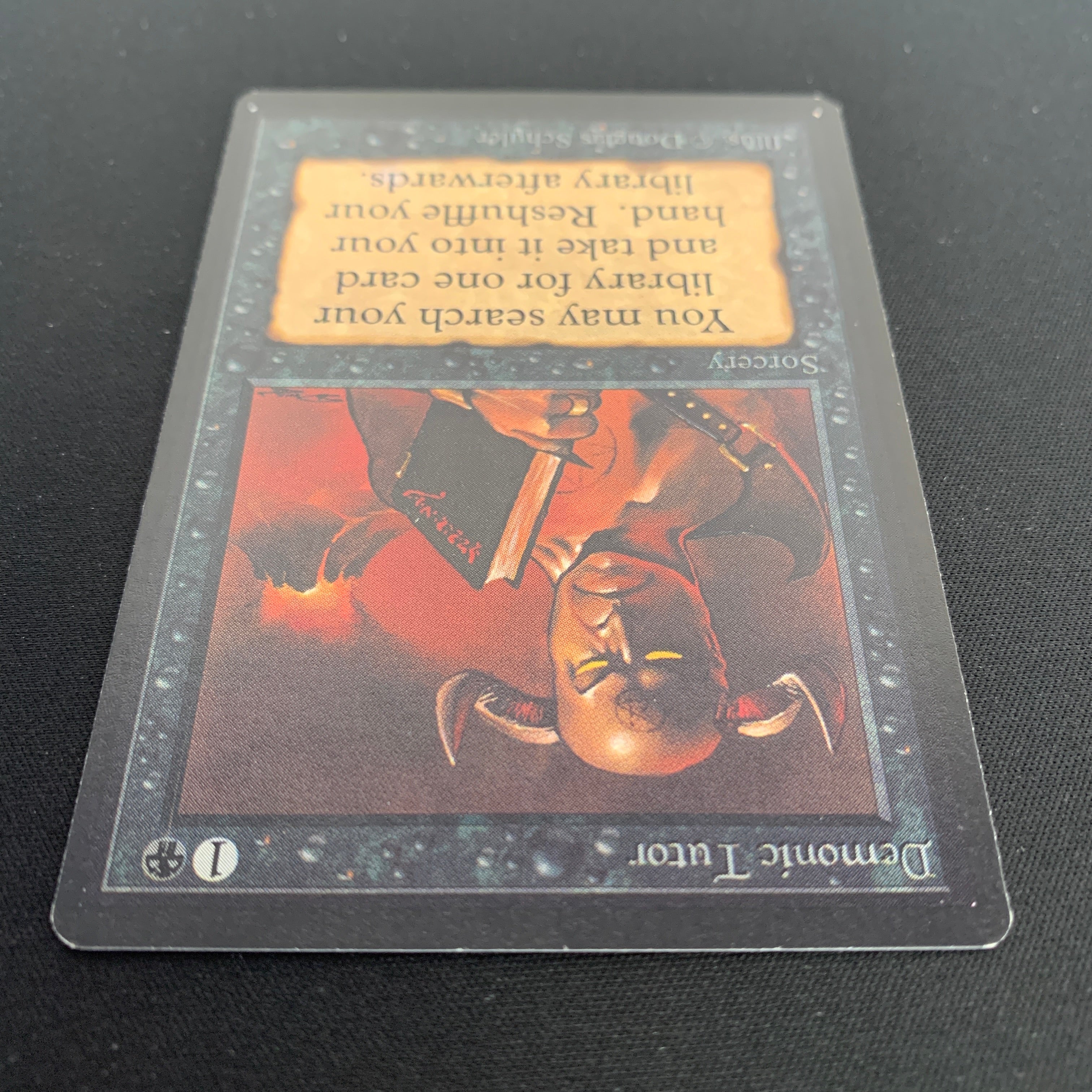 MTG Singles - Demonic Tutor - Beta - 
