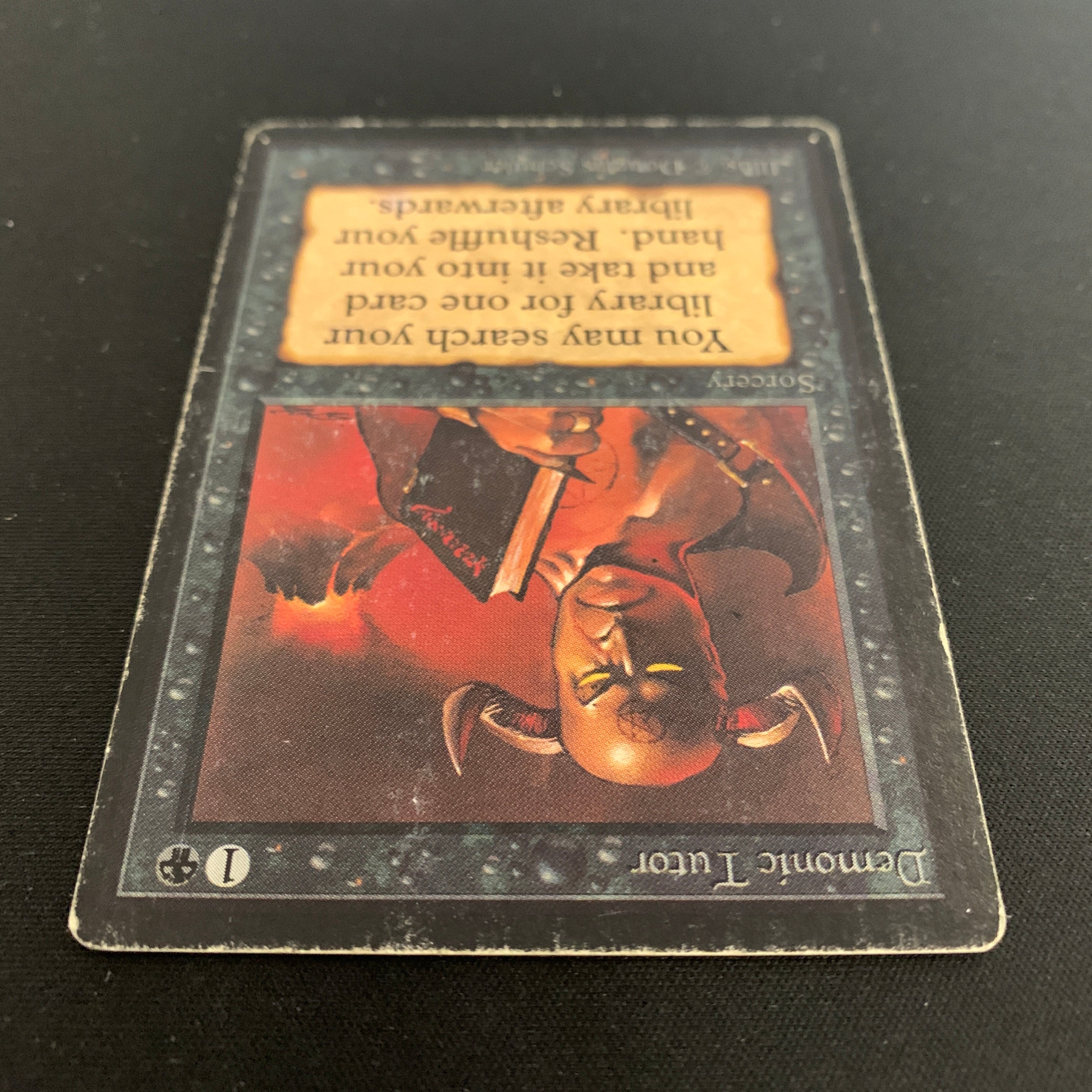 MTG Singles - Demonic Tutor - Beta - 