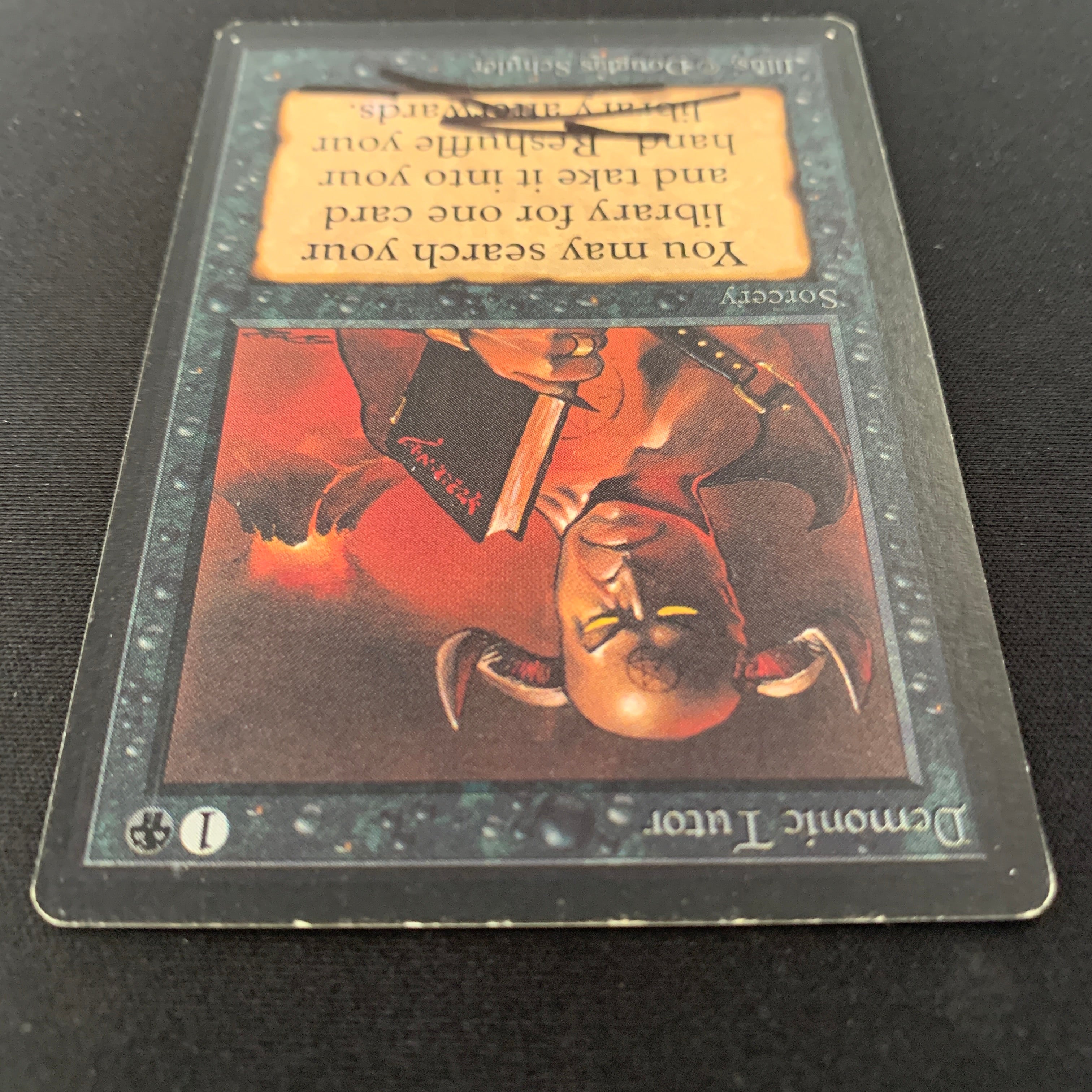 MTG Singles - Demonic Tutor - Beta - 