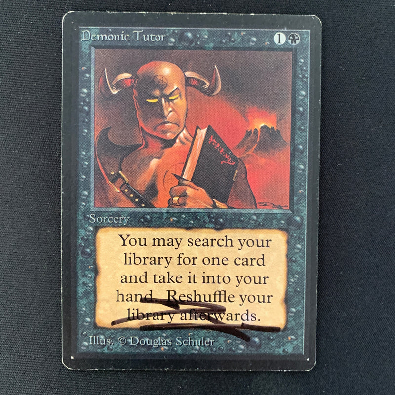 Magic the Gathering Demonic Tutor - Beta 