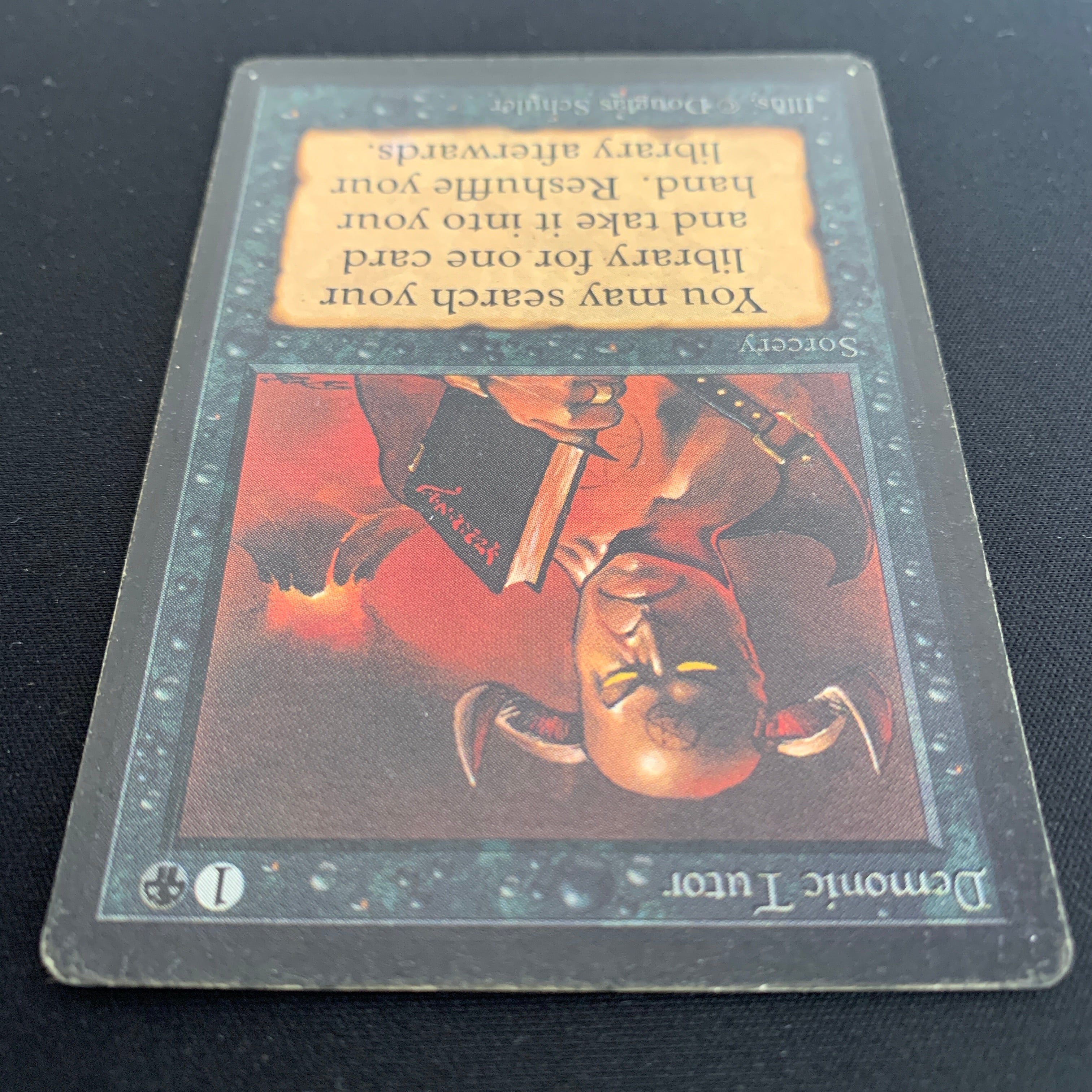 MTG Singles - Demonic Tutor - Beta - 