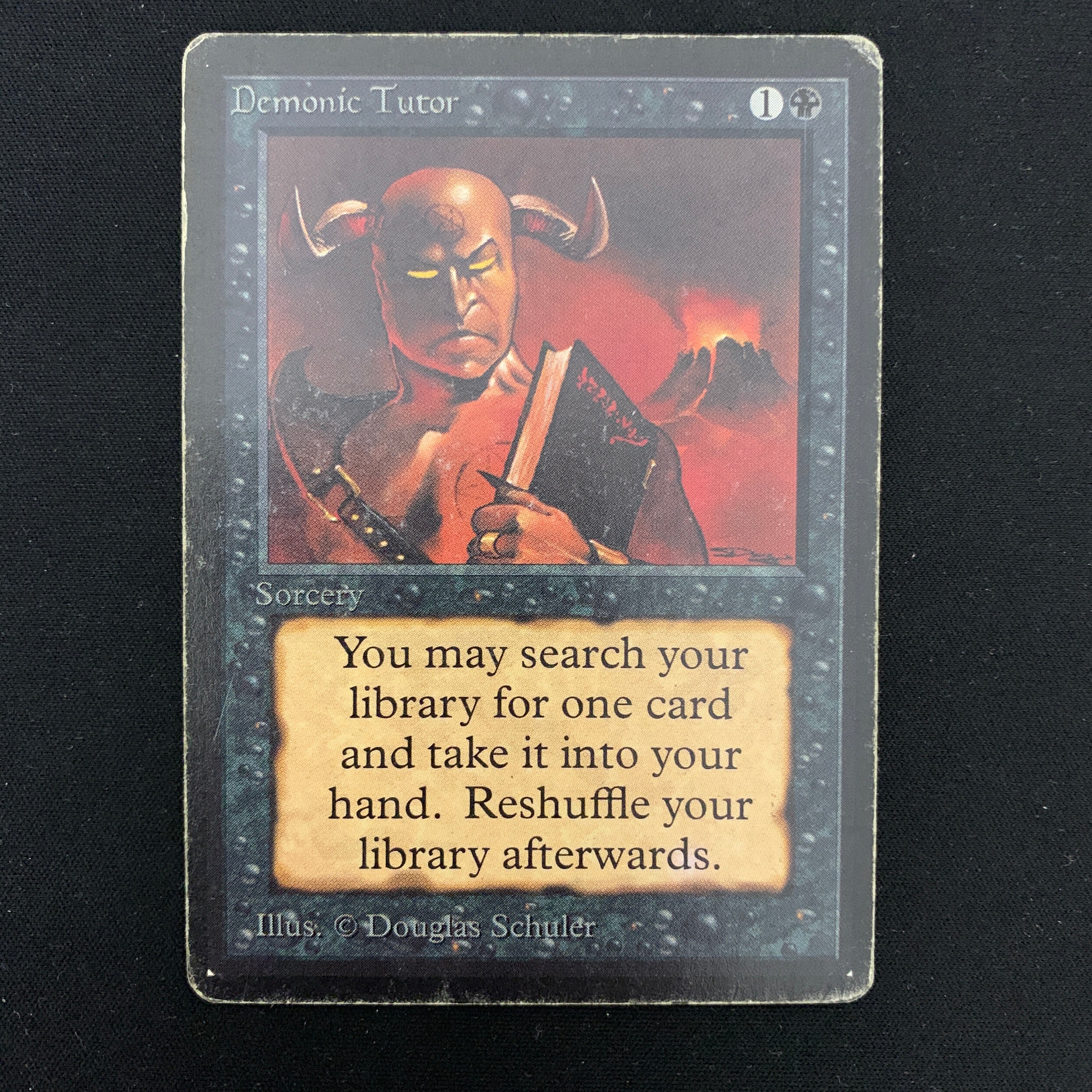 MTG Singles - Demonic Tutor - Beta - 