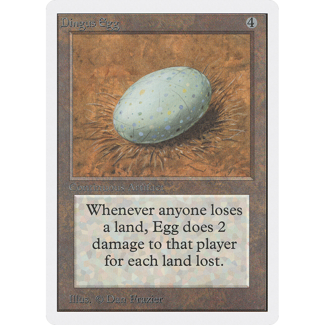 MTG Singles - Dingus Egg - Unlimited - NM