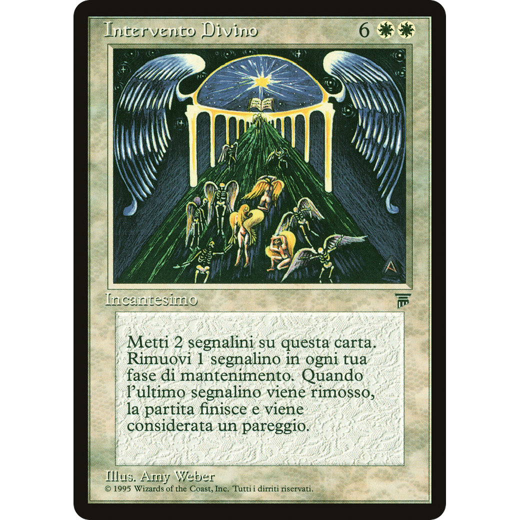 MTG Singles - Divine Intervention - Legends Italian - NM
