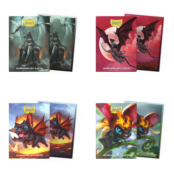 Dragon Shield Brushed Art Sleeves