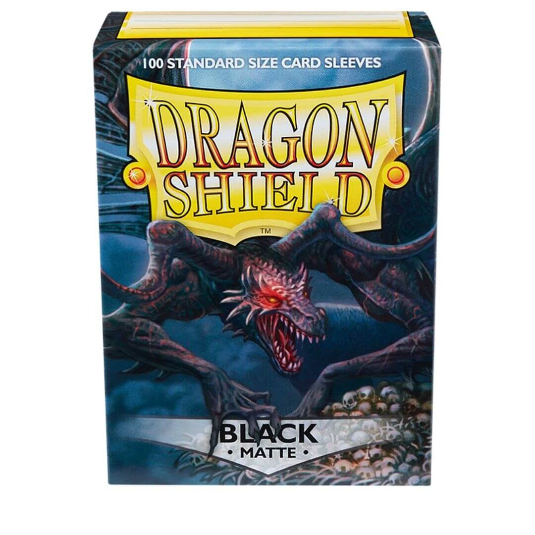 Gaming Supplies - Dragon Shield Matte Sleeves - Black