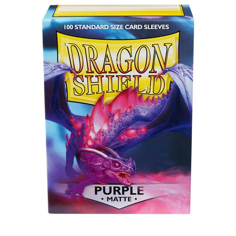 Dragon Shield Matte Sleeves Purple