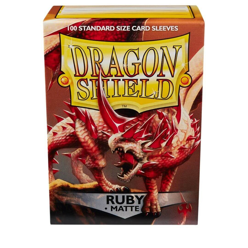 Dragon Shield Matte Sleeves Ruby