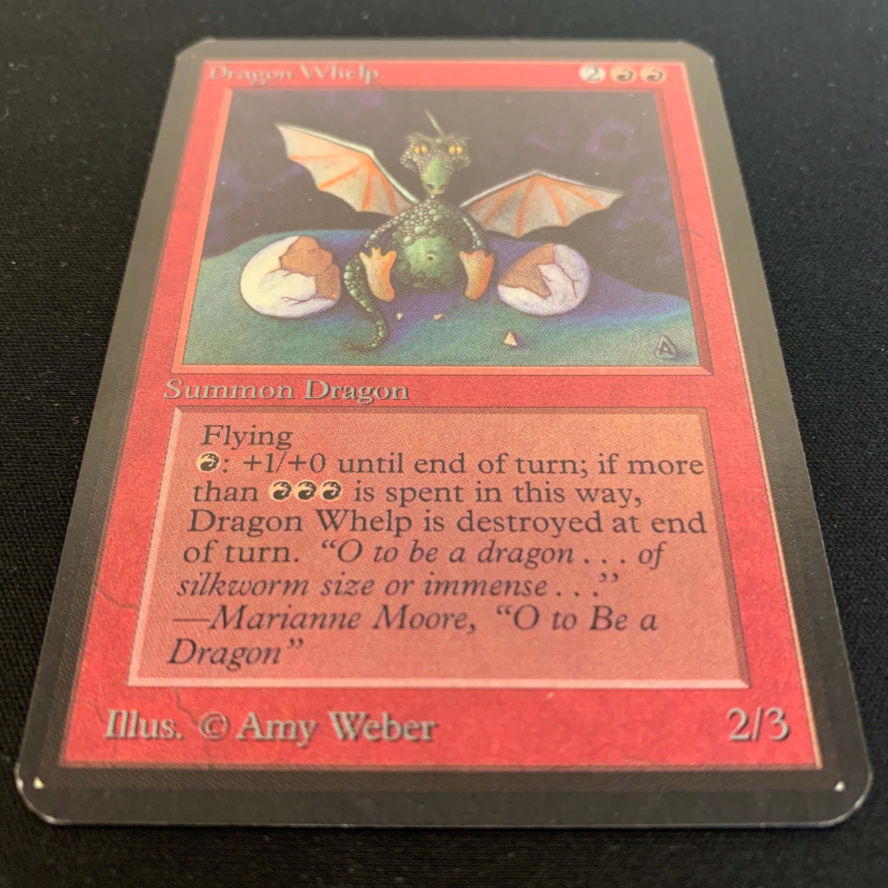 MTG Singles - Dragon Whelp - Alpha - 