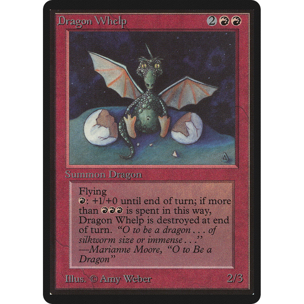 MTG Singles - Dragon Whelp - Beta - NM