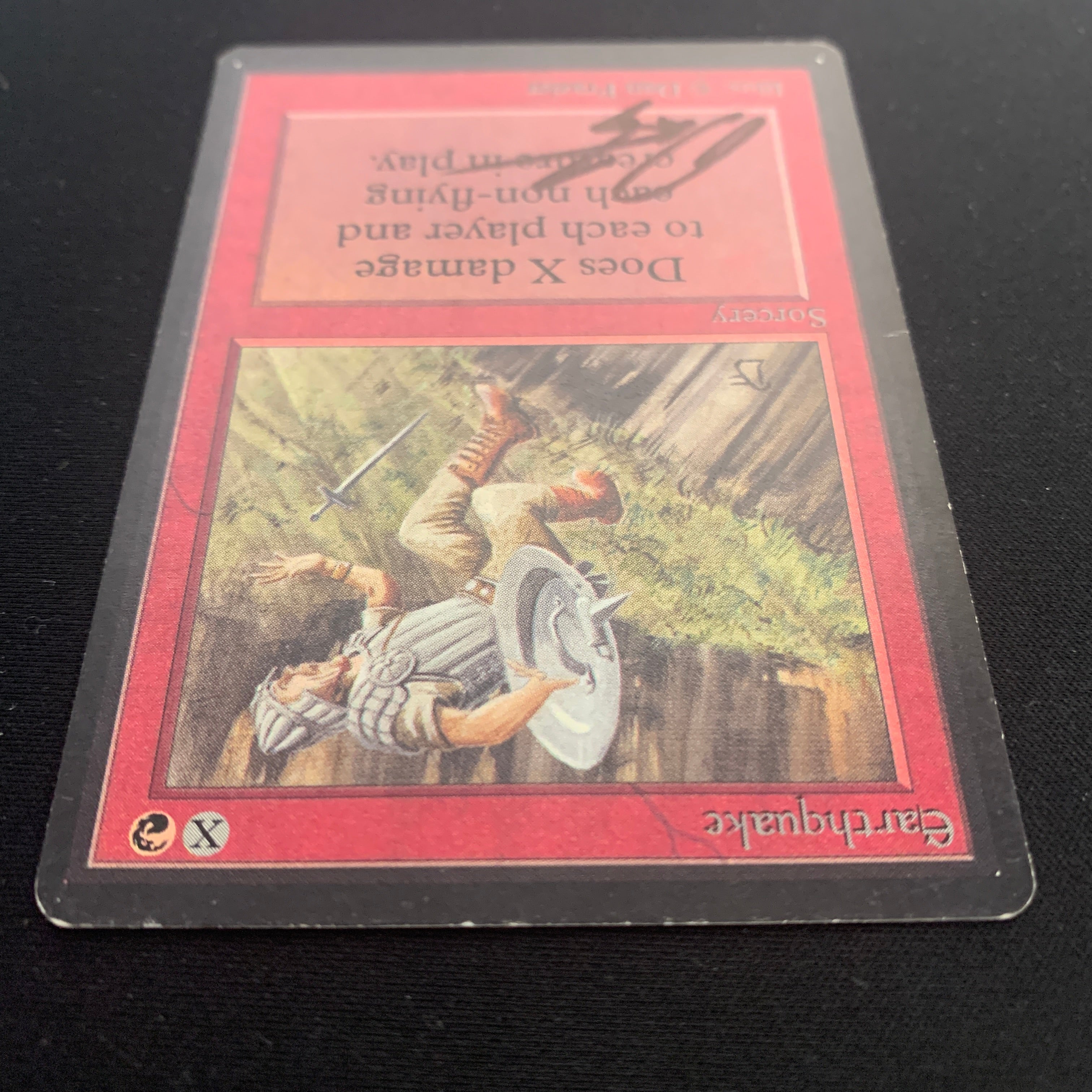 MTG Singles - Earthquake - Beta - 