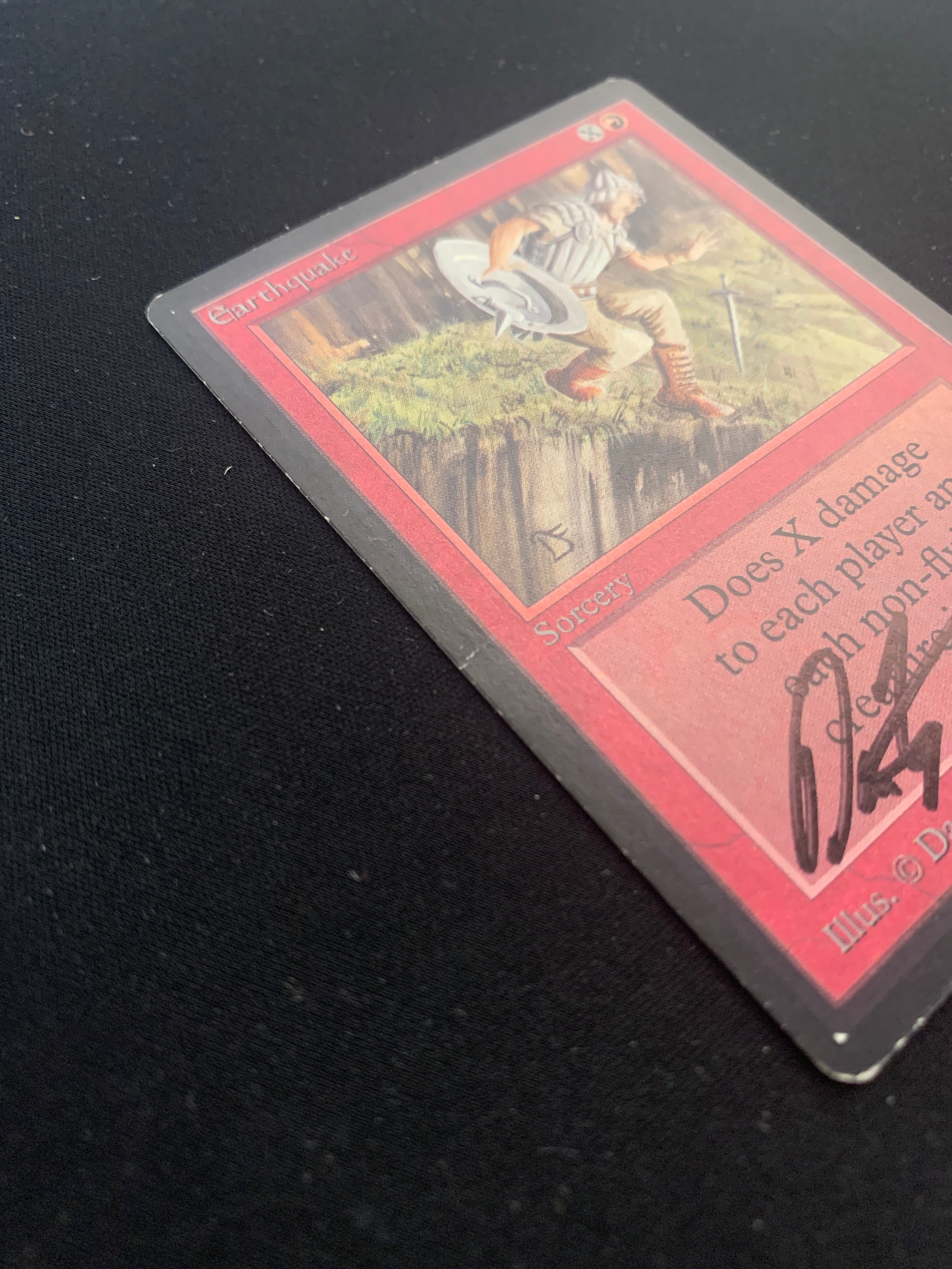 MTG Singles - Earthquake - Beta - 