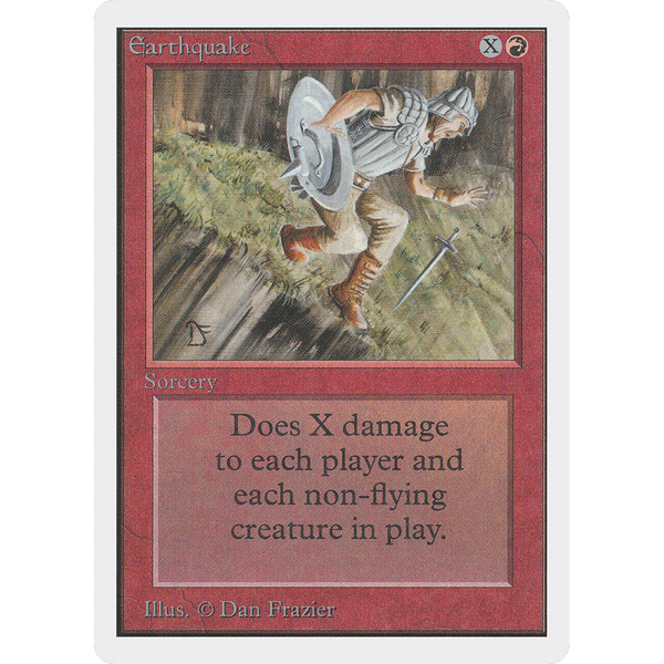 Magic the Gathering Earthquake - Unlimited NM