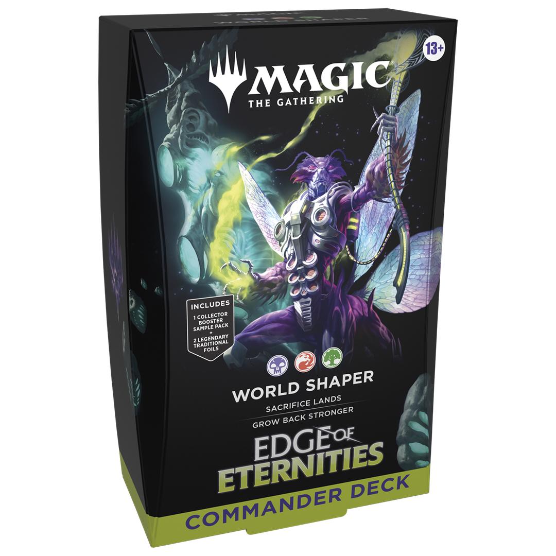 Magic the Gathering Edge of Eternities Commander Deck World Shaper English
