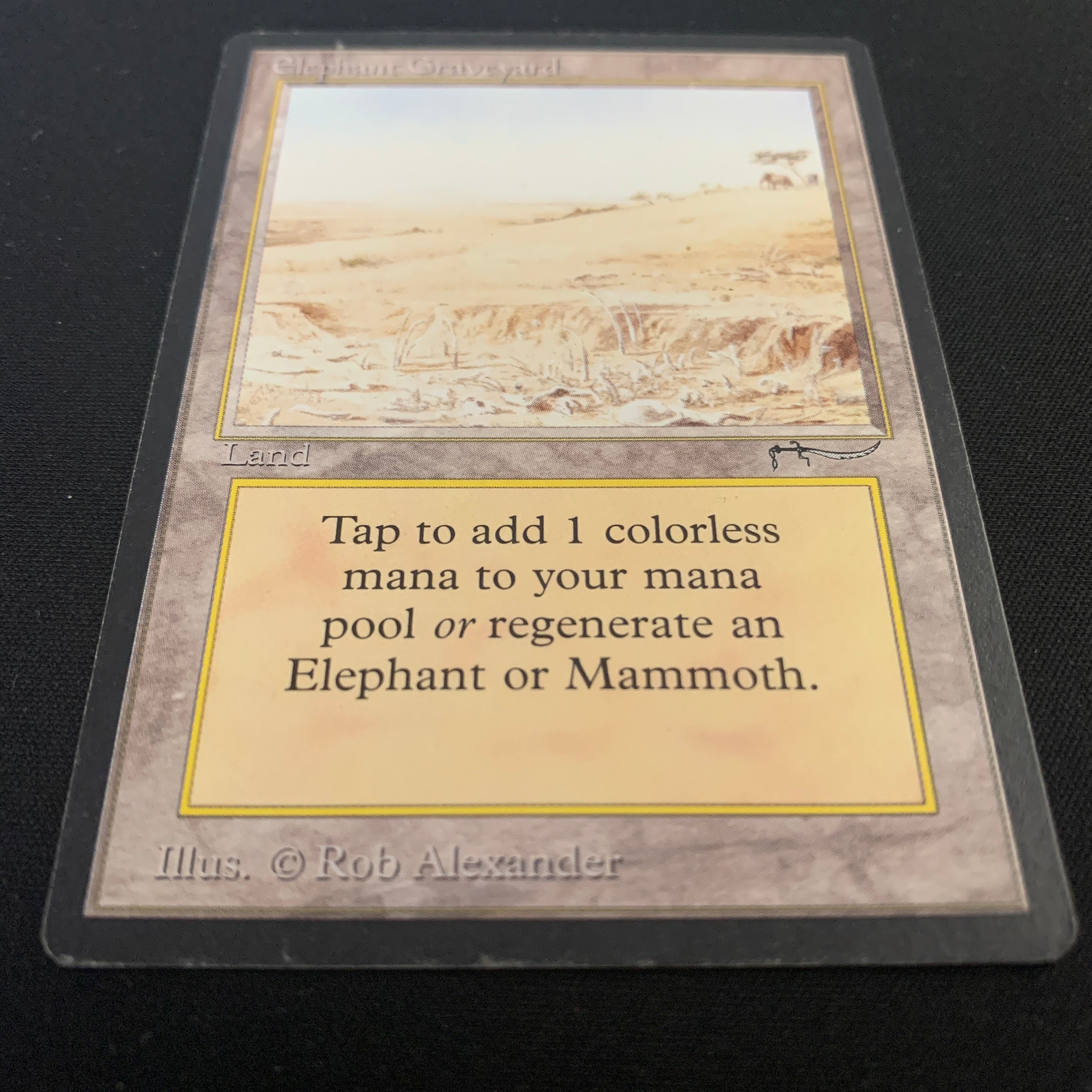 MTG Singles - Elephant Graveyard - Arabian Nights - 
