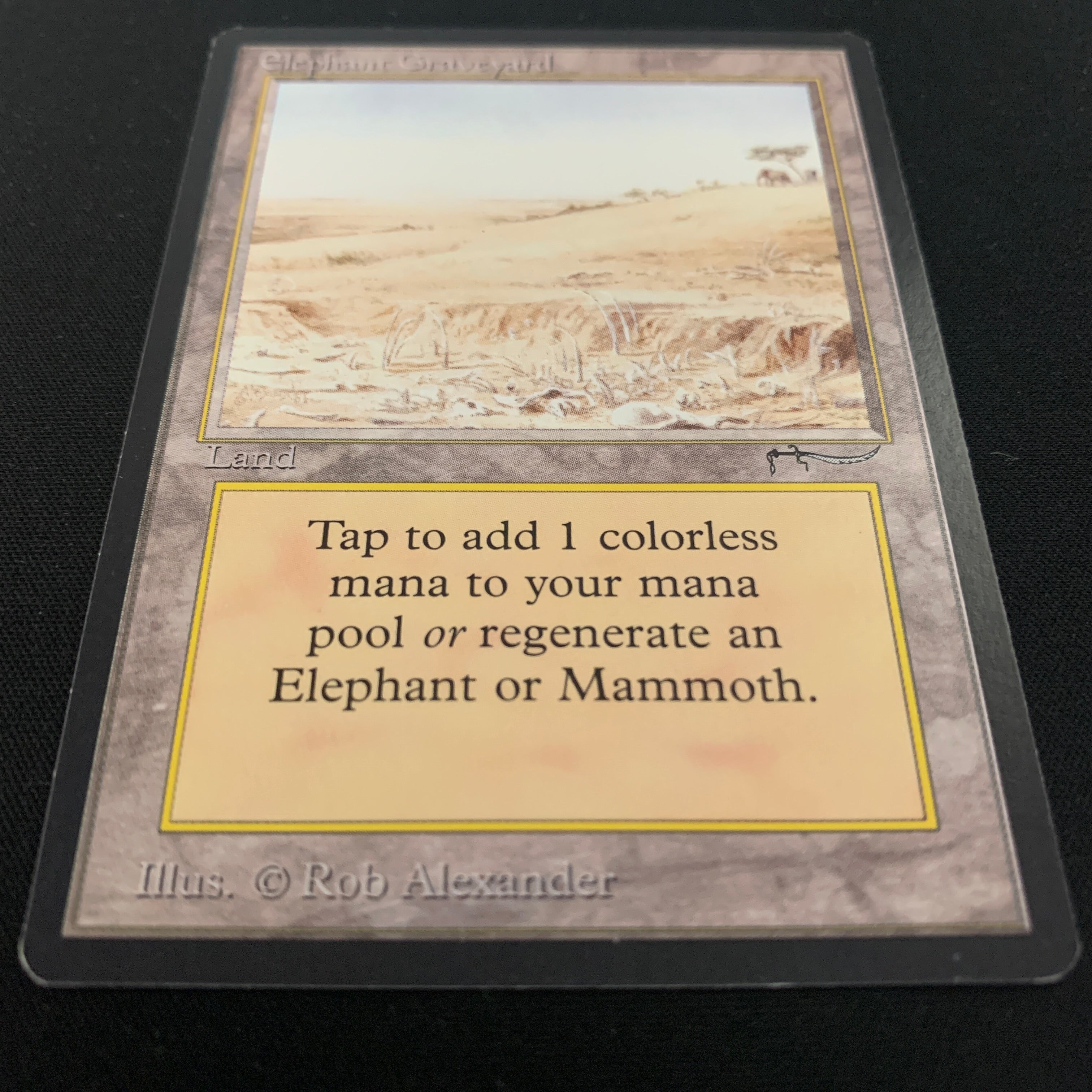 MTG Singles - Elephant Graveyard - Arabian Nights - 