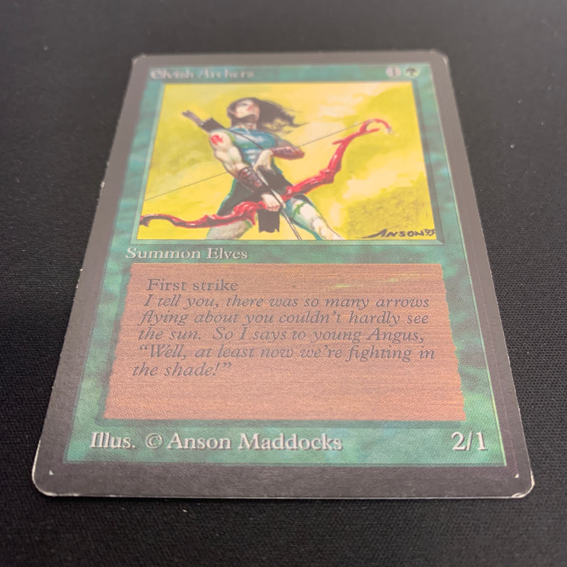 Magic the Gathering Elvish Archers - Beta 