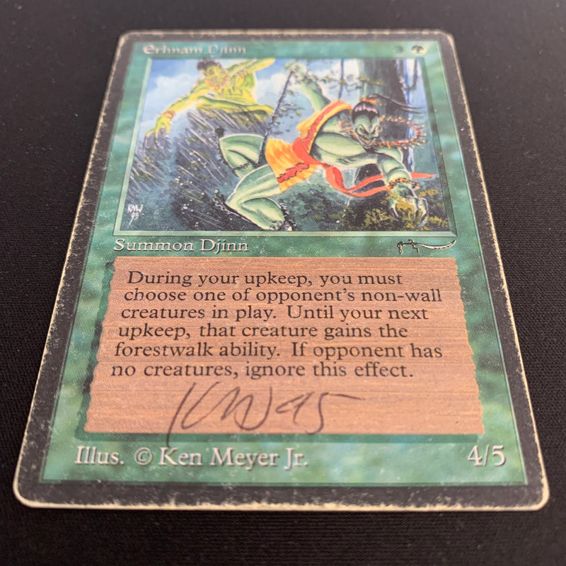 Magic the Gathering Erhnam Djinn - Arabian Nights 