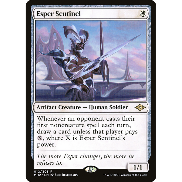 Magic the Gathering Esper Sentinel - Modern Horizons 2 NM