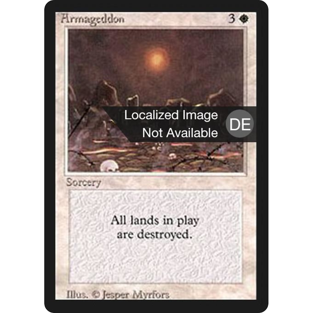 MTG Singles - Armageddon - Foreign Black Bordered - German - Regular