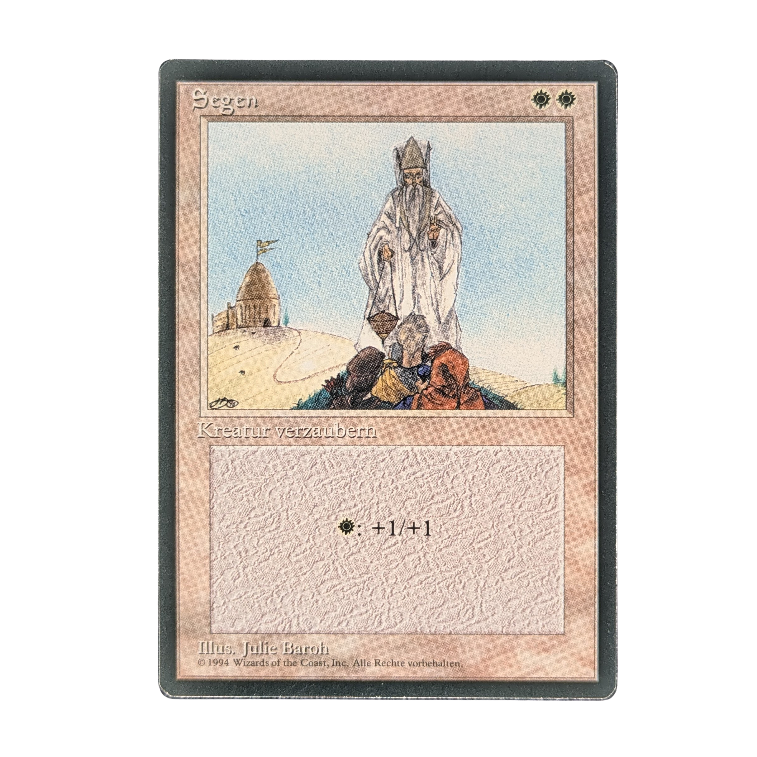 MTG Singles - Blessing - Foreign Black Bordered - German - 