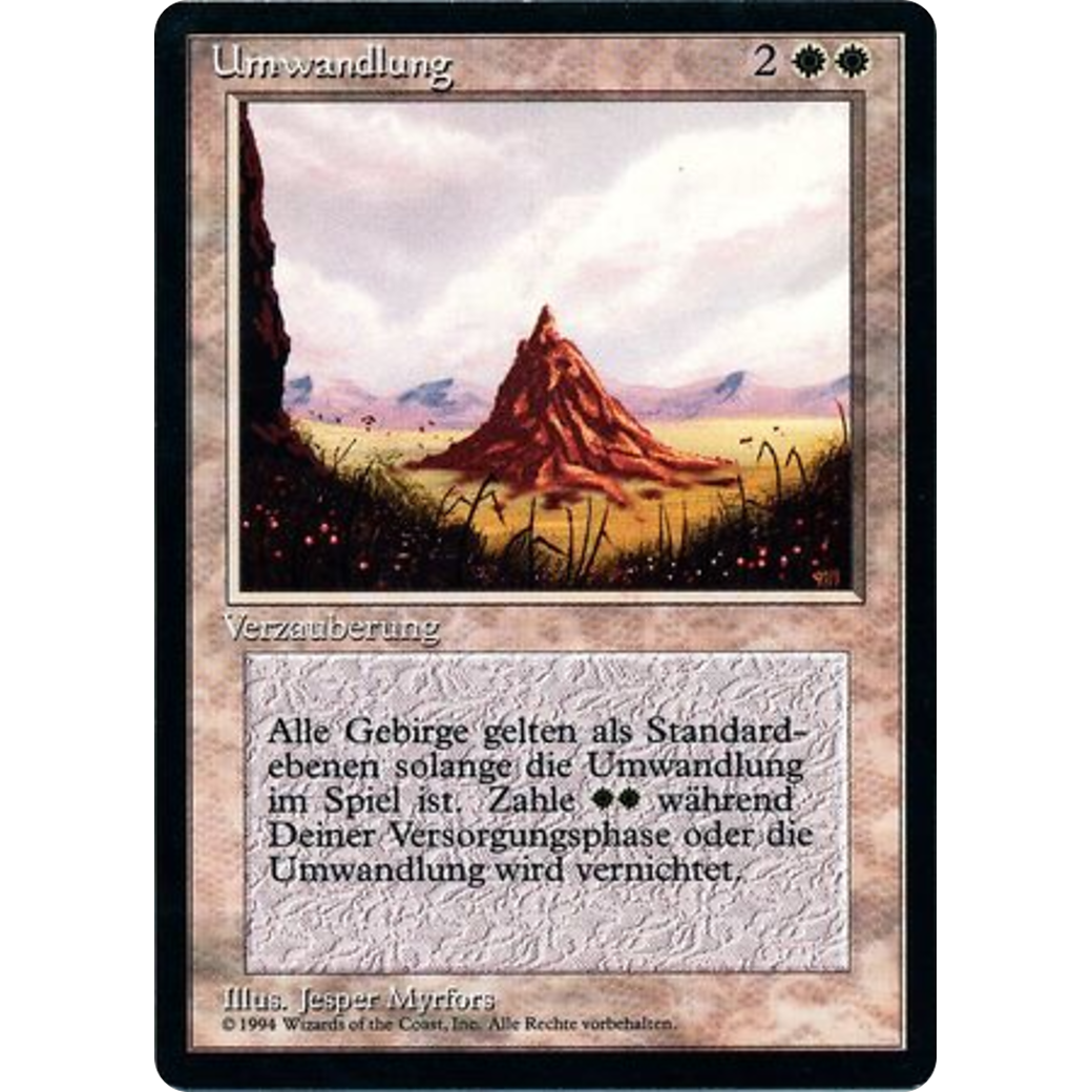 MTG Singles - Conversion - Foreign Black Bordered - German - Regular