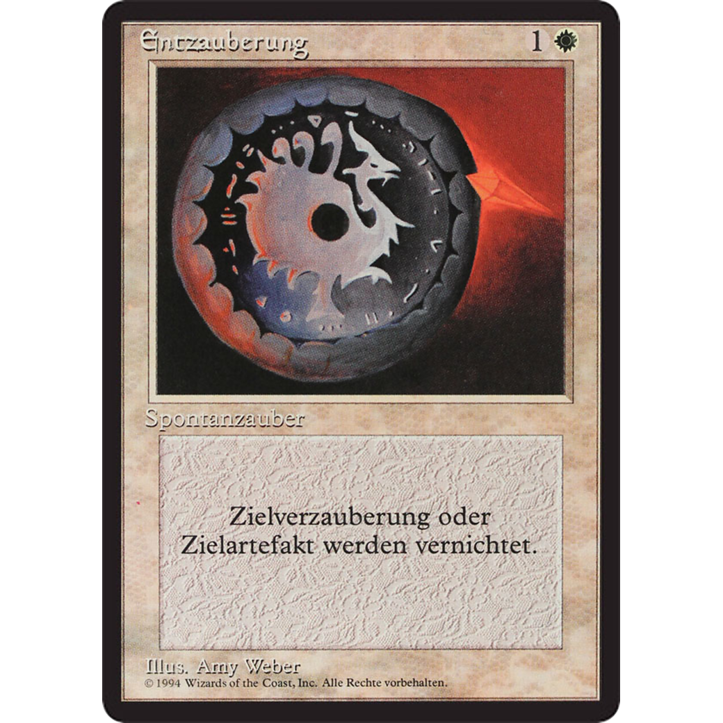 MTG Singles - Disenchant - Foreign Black Bordered - German - Regular