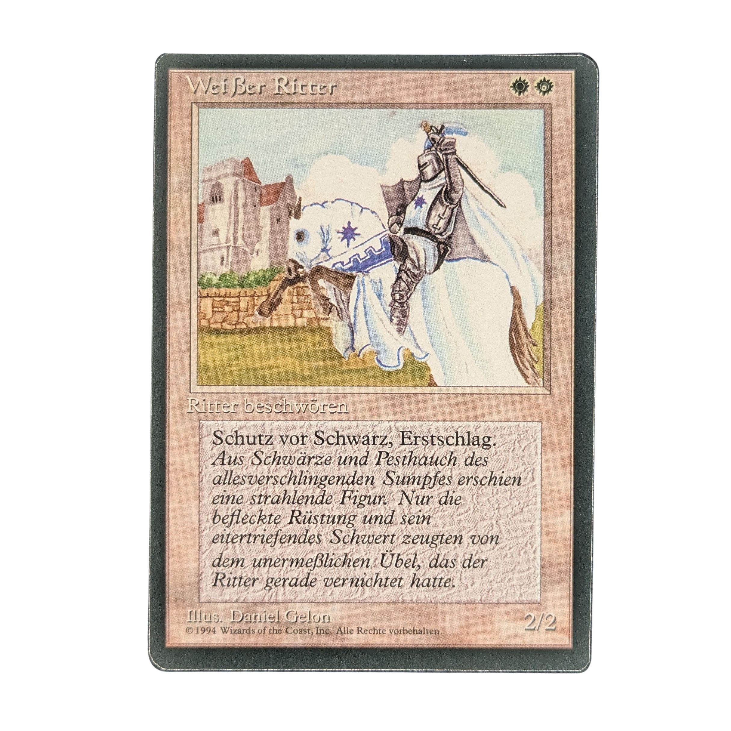 MTG Singles - White Knight - Foreign Black Bordered - German - 