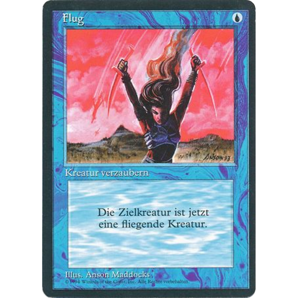 MTG Singles - Flight - Foreign Black Bordered - German - Regular