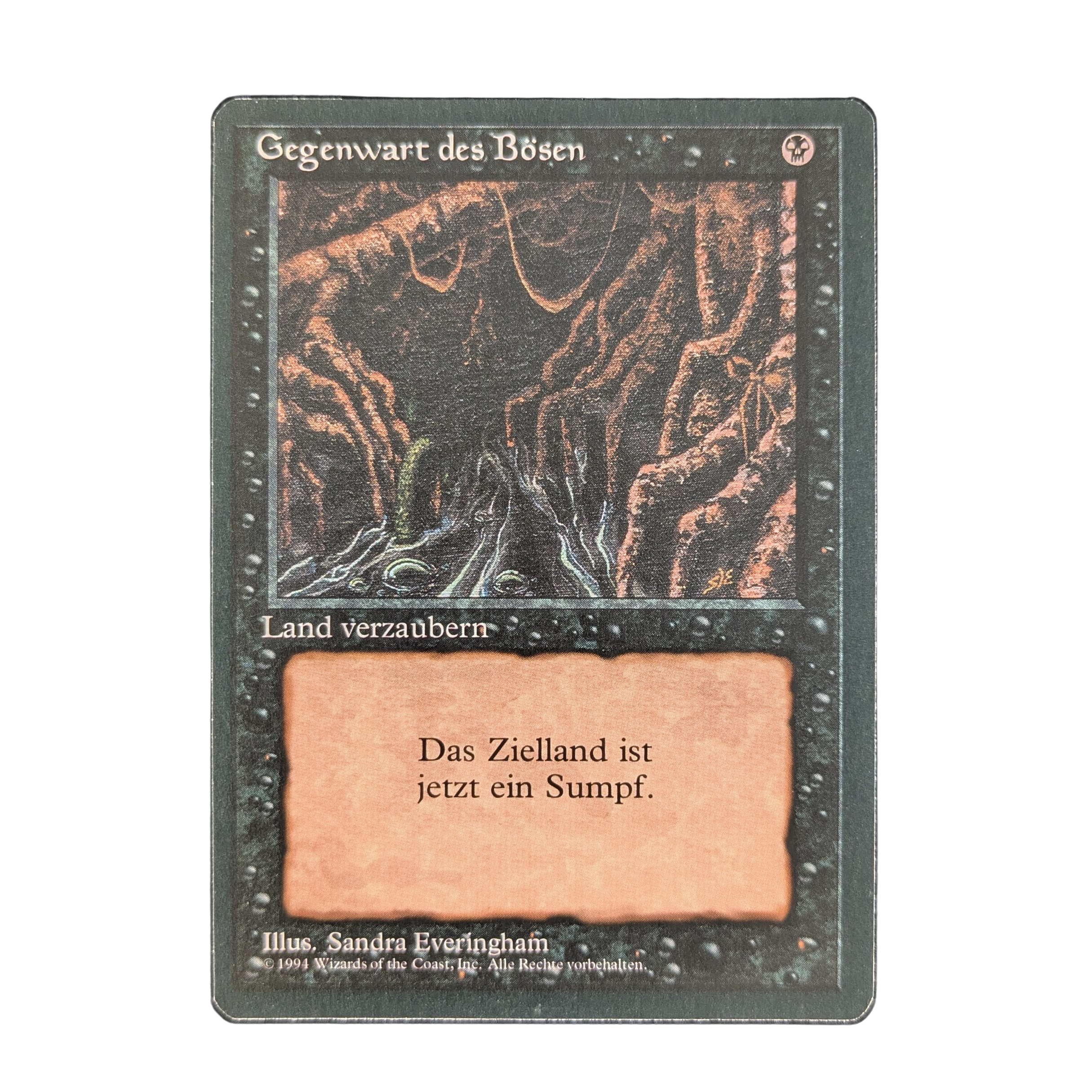 MTG Singles - Evil Presence - Foreign Black Bordered - German - 