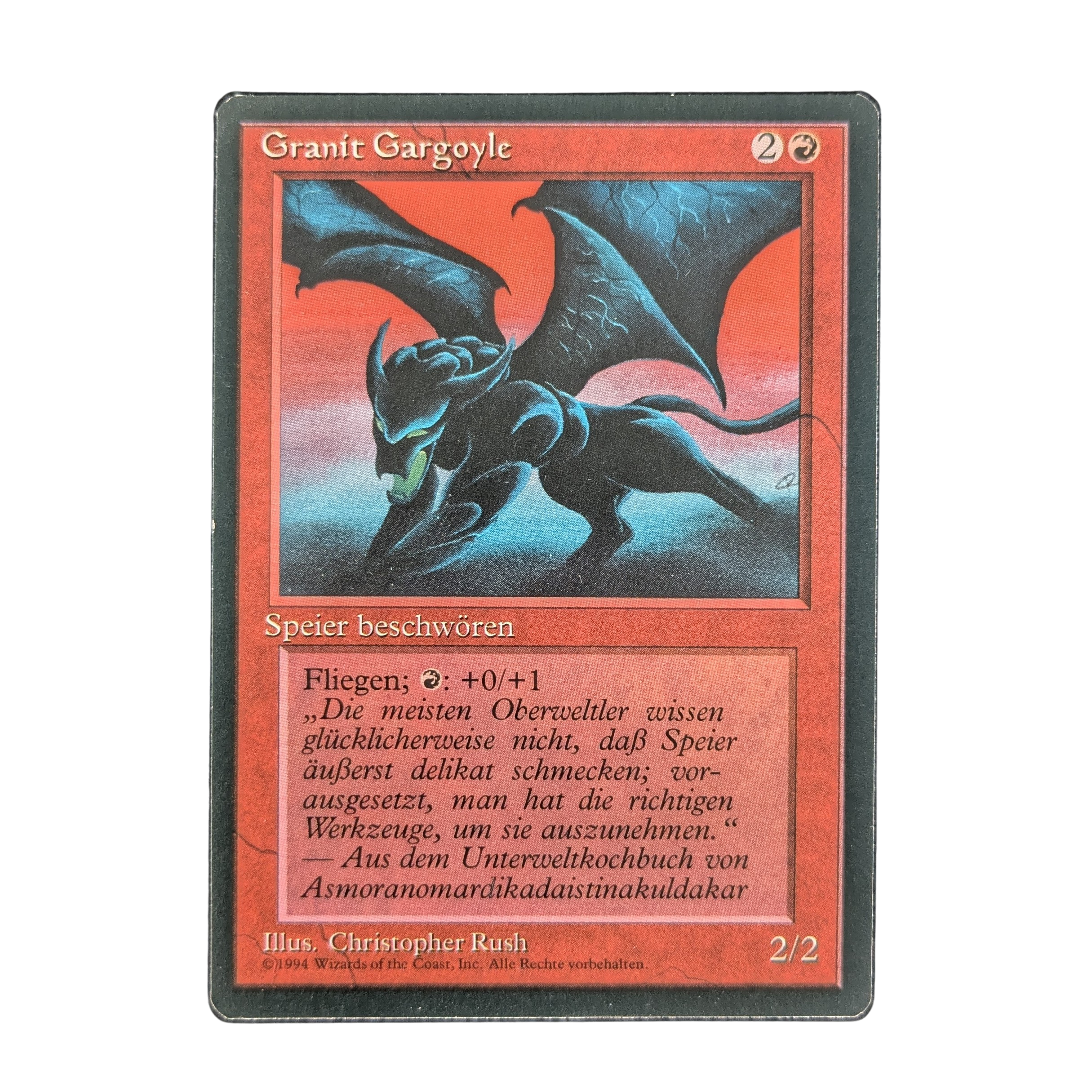 MTG Singles - Granite Gargoyle - Foreign Black Bordered - German - 