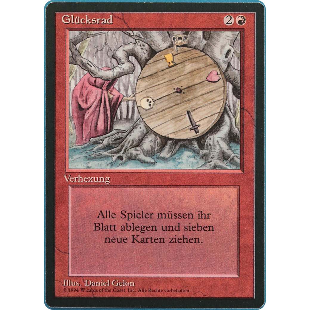 MTG Singles - Wheel of Fortune - Foreign Black Bordered - 