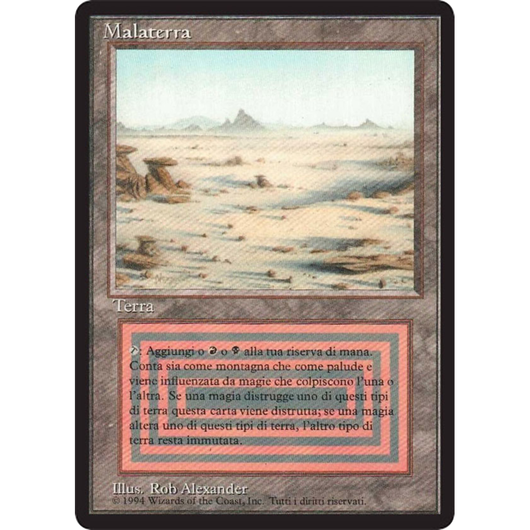 MTG Singles - Badlands - Foreign Black Bordered - 