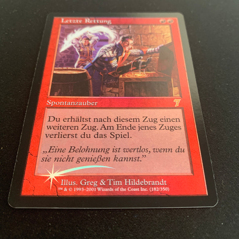 Magic the Gathering [FOIL] Final Fortune - Seventh Edition - NM 