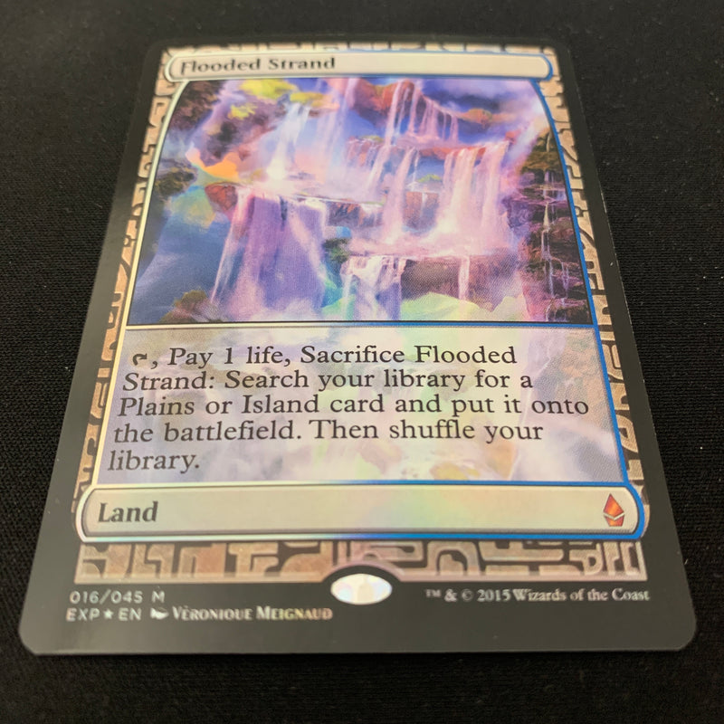 Magic the Gathering [FOIL] Flooded Strand - Zendikar Expeditions - EX 