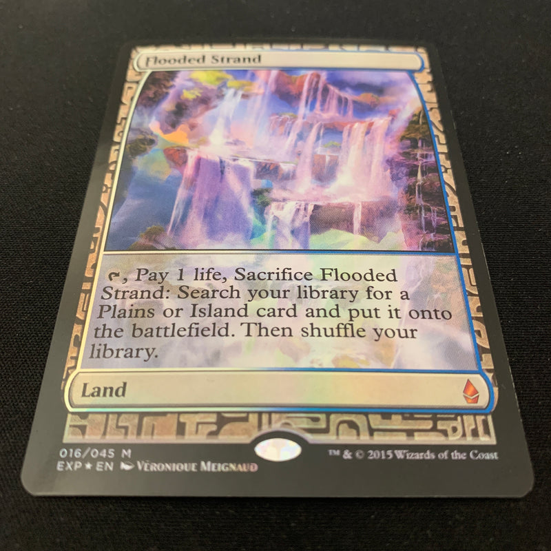 Magic the Gathering [FOIL] Flooded Strand - Zendikar Expeditions - EX 