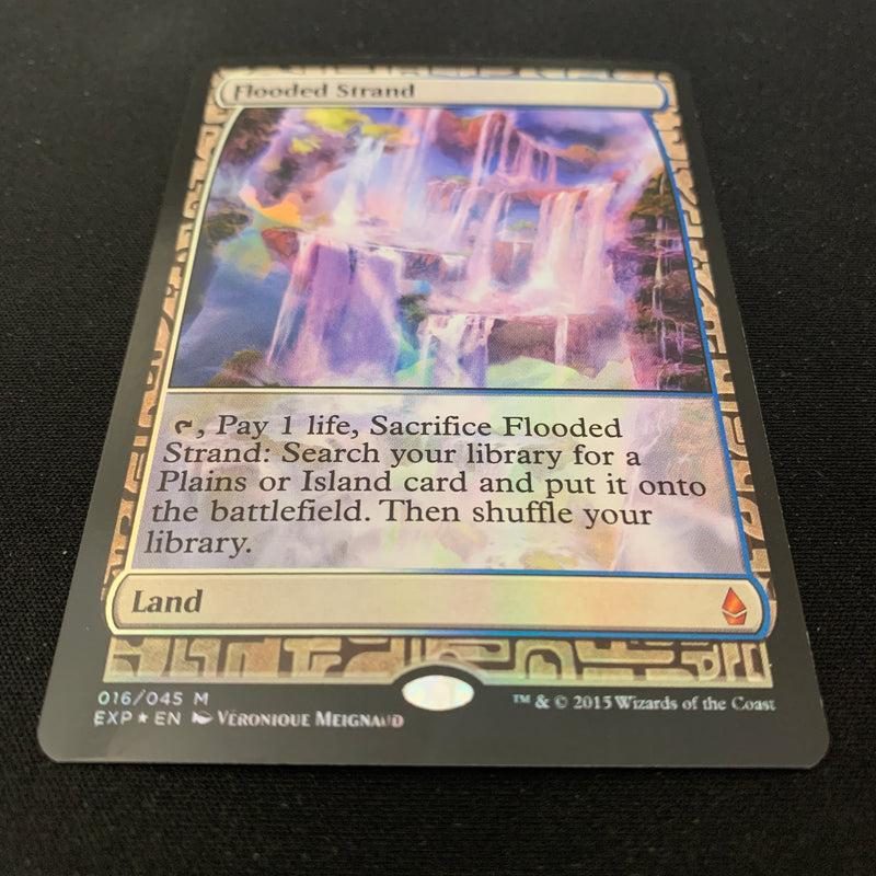 Magic the Gathering [FOIL] Flooded Strand - Zendikar Expeditions - EX 