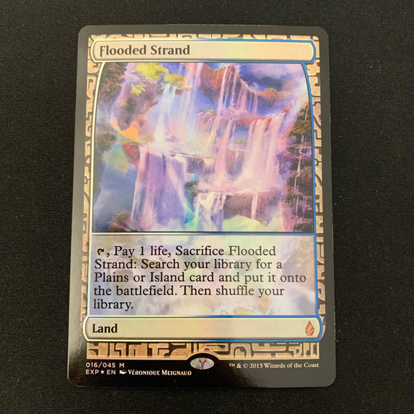 Magic the Gathering [FOIL] Flooded Strand - Zendikar Expeditions - EX 