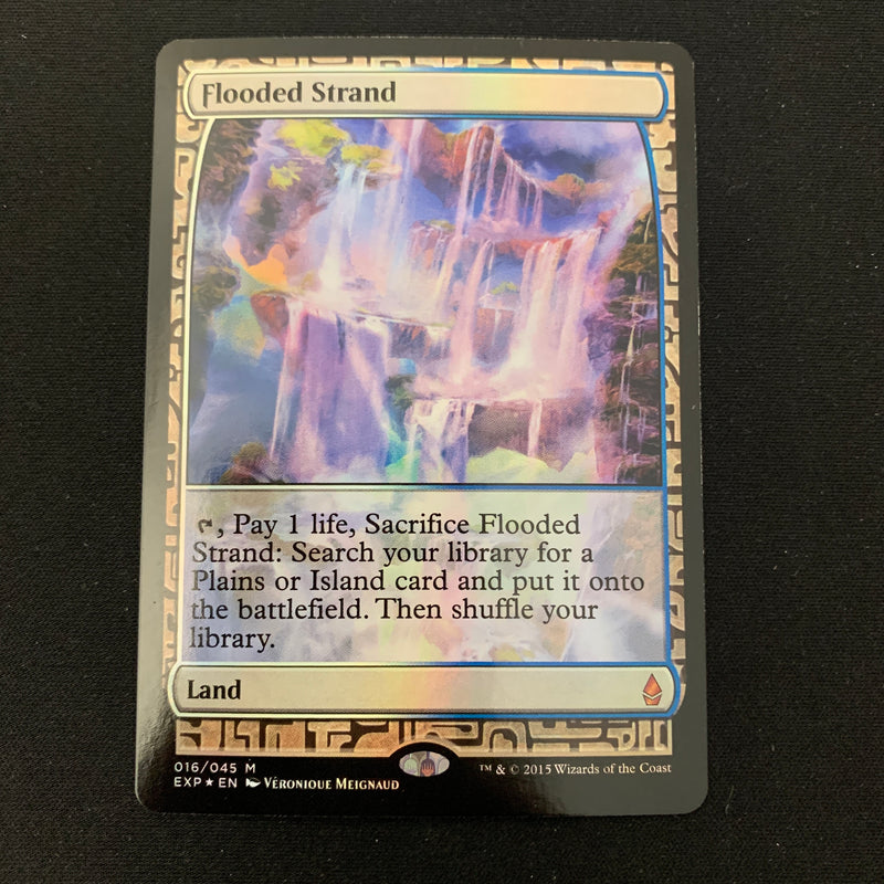 Magic the Gathering [FOIL] Flooded Strand - Zendikar Expeditions - EX 