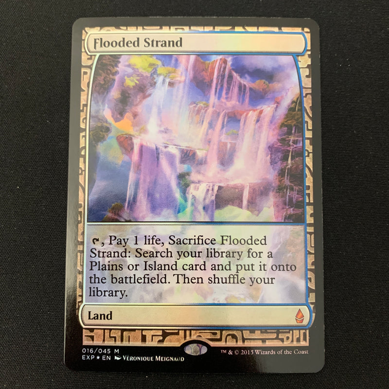 Magic the Gathering [FOIL] Flooded Strand - Zendikar Expeditions - EX 