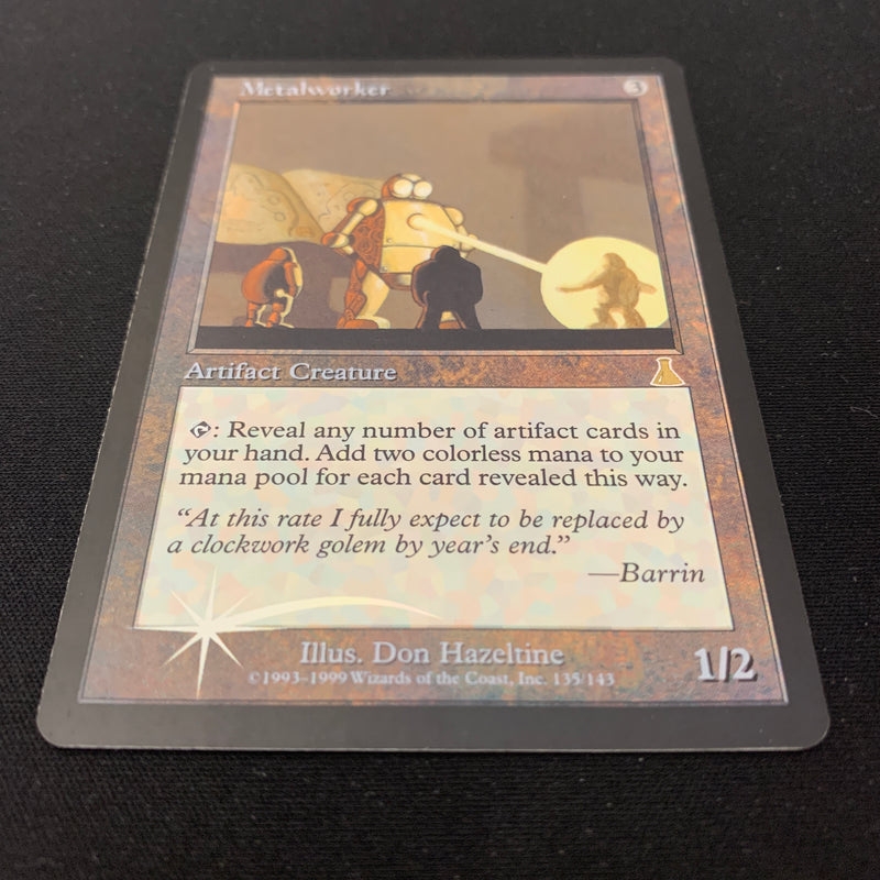 Magic the Gathering [FOIL] Metalworker - Urza's Destiny - GD, ROLLER LINES 