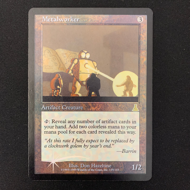 Magic the Gathering [FOIL] Metalworker - Urza's Destiny - GD, ROLLER LINES 