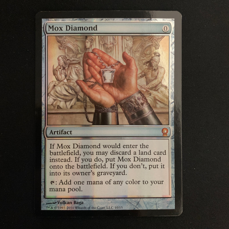 Magic the Gathering [FOIL] Mox Diamond - From the Vault: Relics - EX 