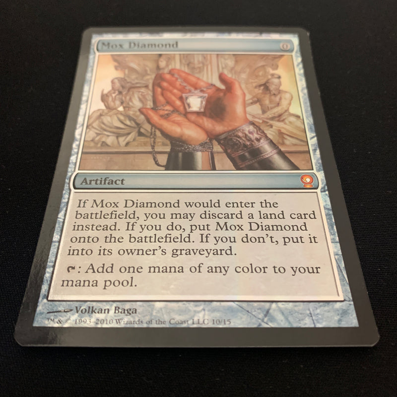 Magic the Gathering [FOIL] Mox Diamond - From the Vault: Relics - GD, PRESSURE MARK 