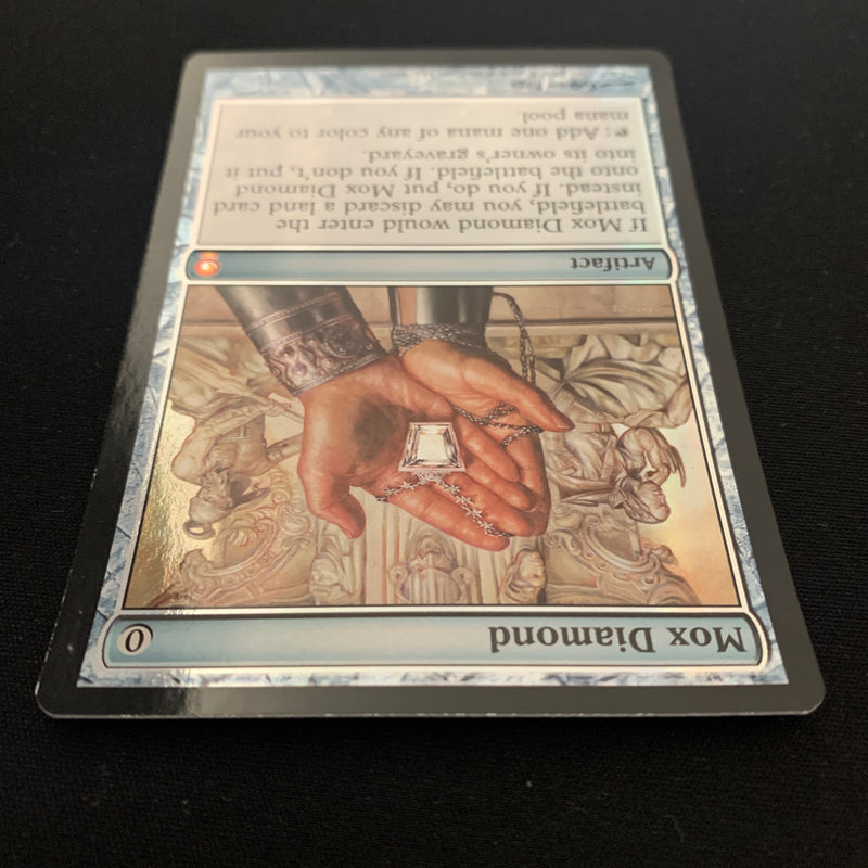 Magic the Gathering [FOIL] Mox Diamond - From the Vault: Relics - GD, PRESSURE MARK 