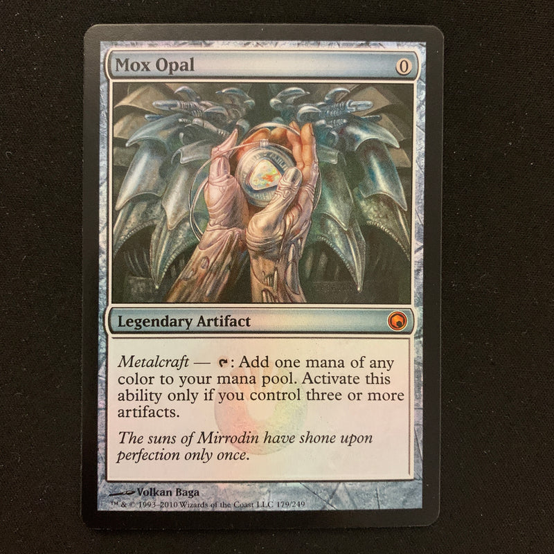 Magic the Gathering [FOIL] Mox Opal - Scars of Mirrodin - EX 