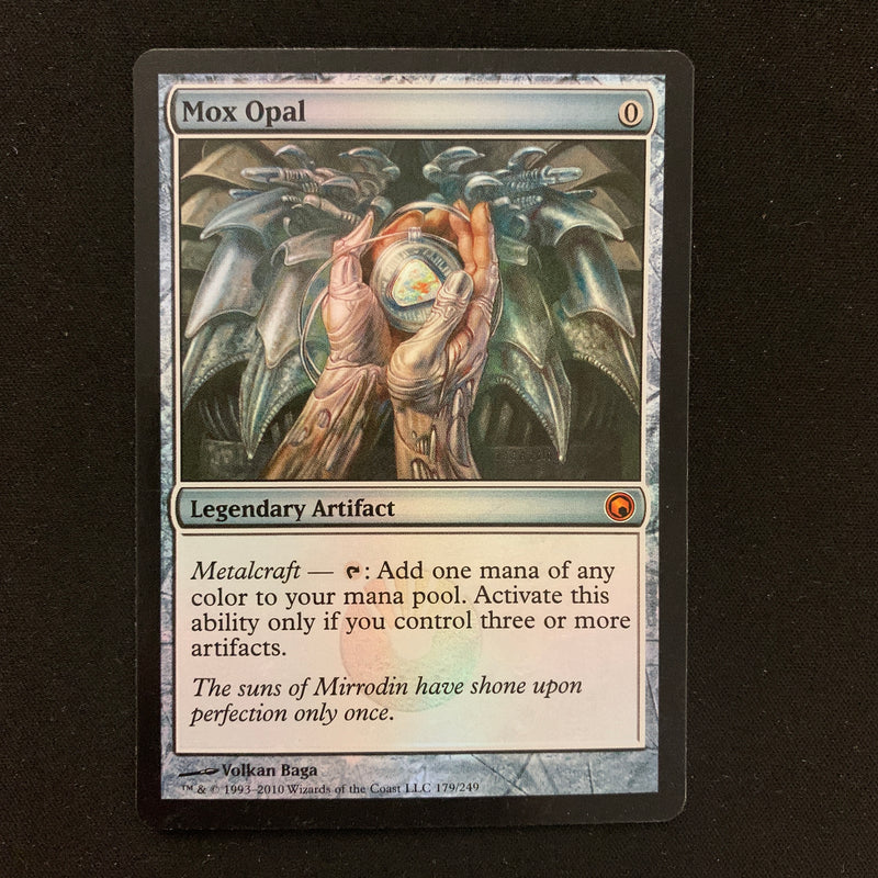 Magic the Gathering [FOIL] Mox Opal - Scars of Mirrodin - EX 