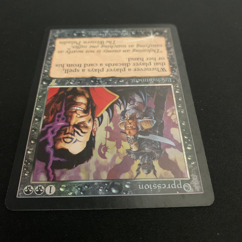 Magic the Gathering [FOIL] Oppression - Seventh Edition - GD 